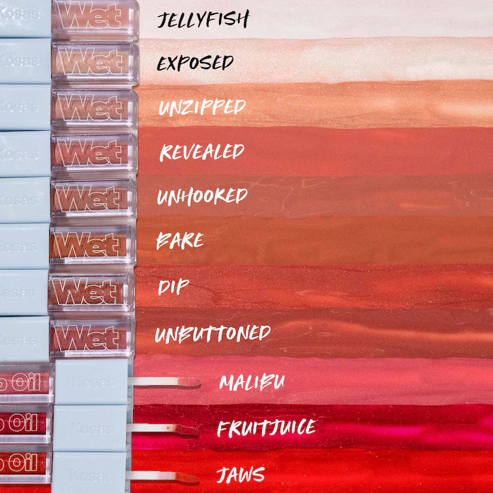 Kosas - Wet Lip Oil Plumping Peptide Lip Treatment Gloss **BAJO-PEDIDO**