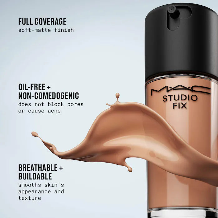 MAC - Studio Fix Fluid SPF 15 24HR Buildable Soft-Matte Foundation + Oil Control