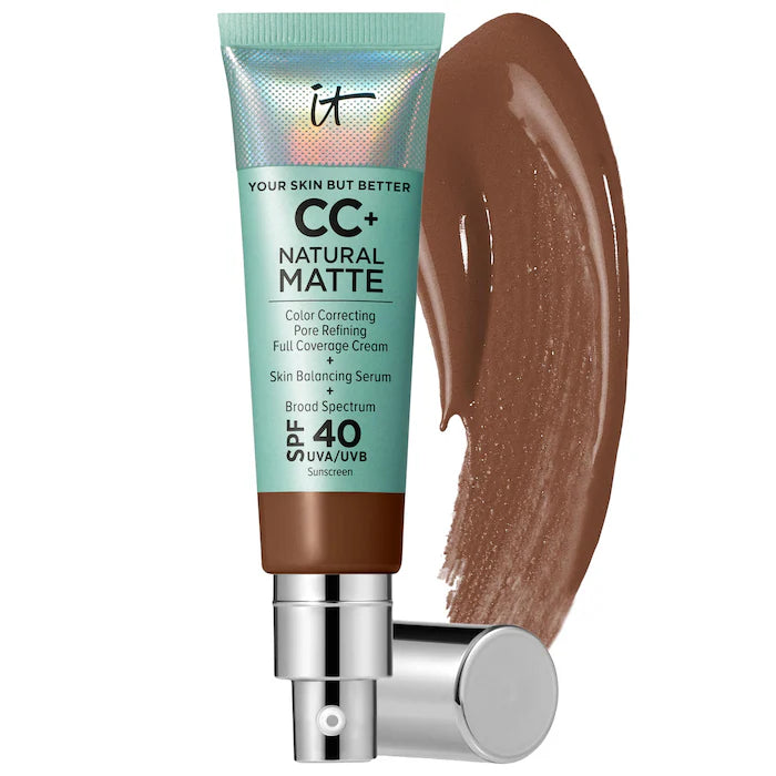 IT Cosmetics - CC+ Cream Natural Matte Foundation with SPF 40 *BAJO-PEDIDO**