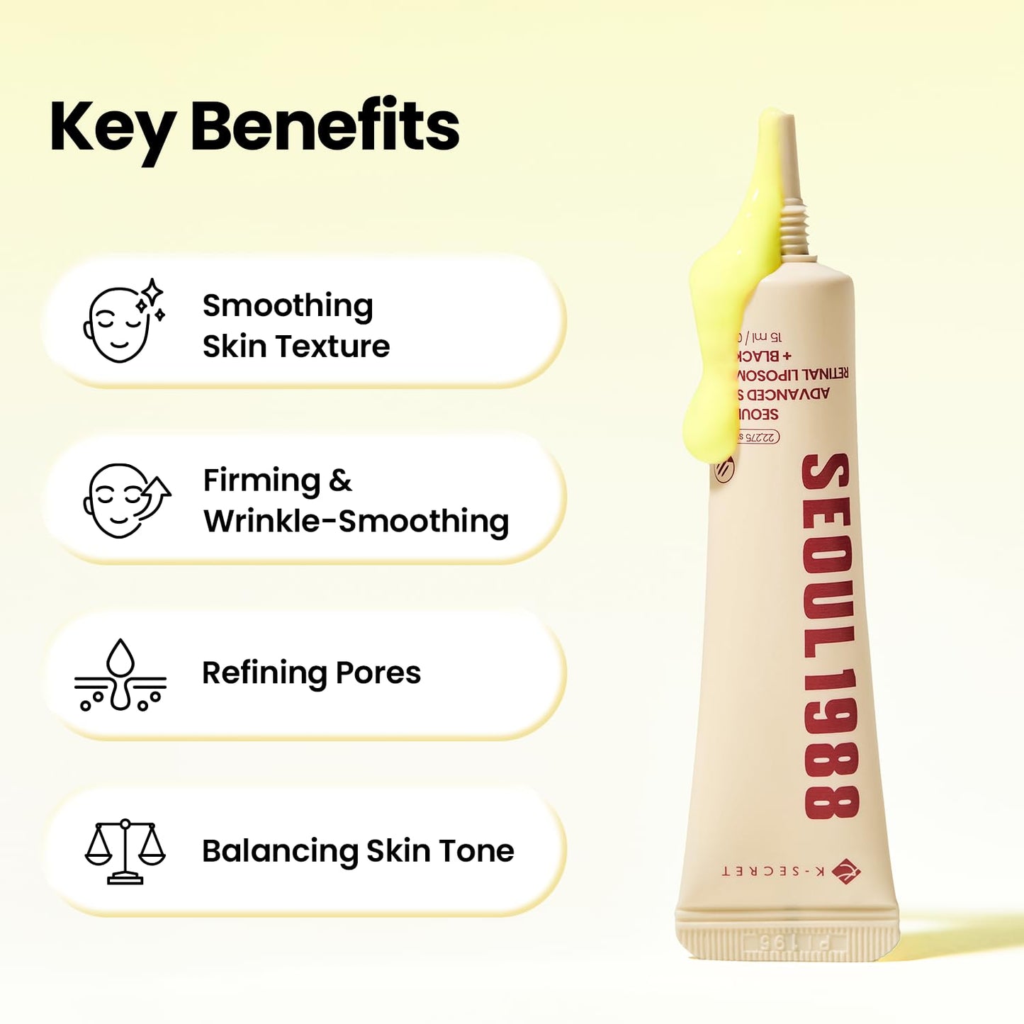 KSECRET - Seoul 1988 Advanced Shot: Retinal Liposome 12% + Black Rice