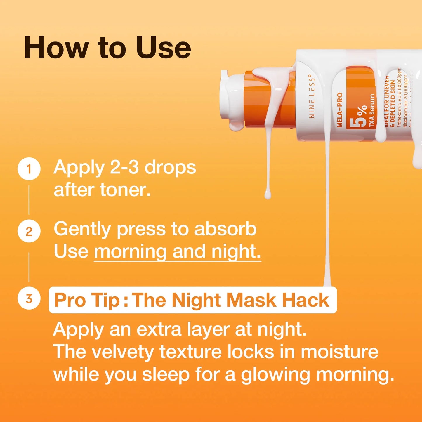 NINELESS - MELA-PRO 5% Tranexamic Acid Serum