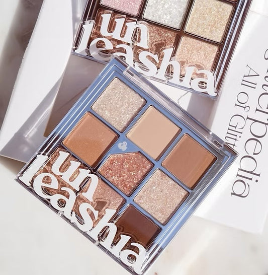 UNLEASHIA - Paleta de Sombras Glitterpedia Eye Palette