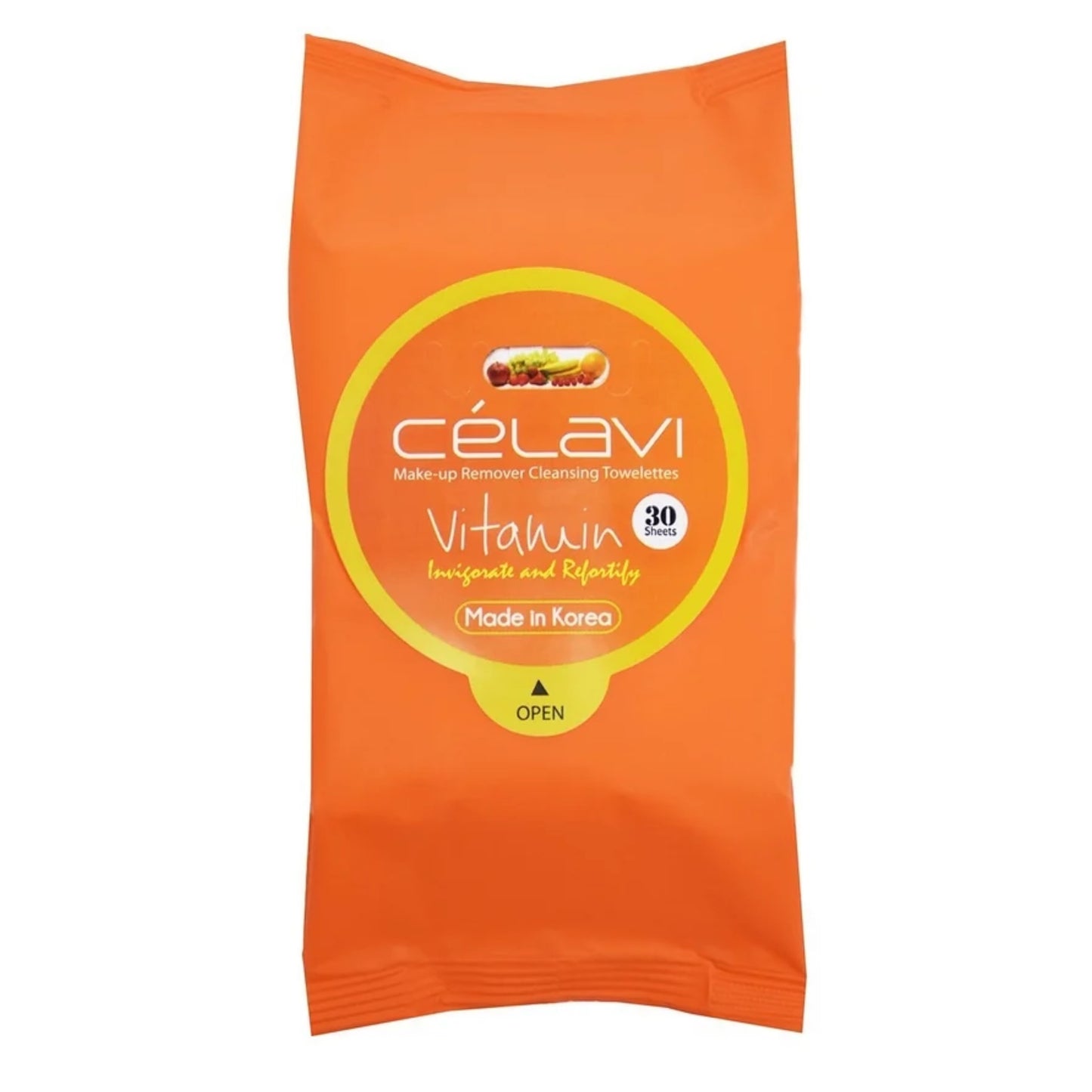 Celavi - Toallitas desmaquillantes Vitamin Cleansing Wipes