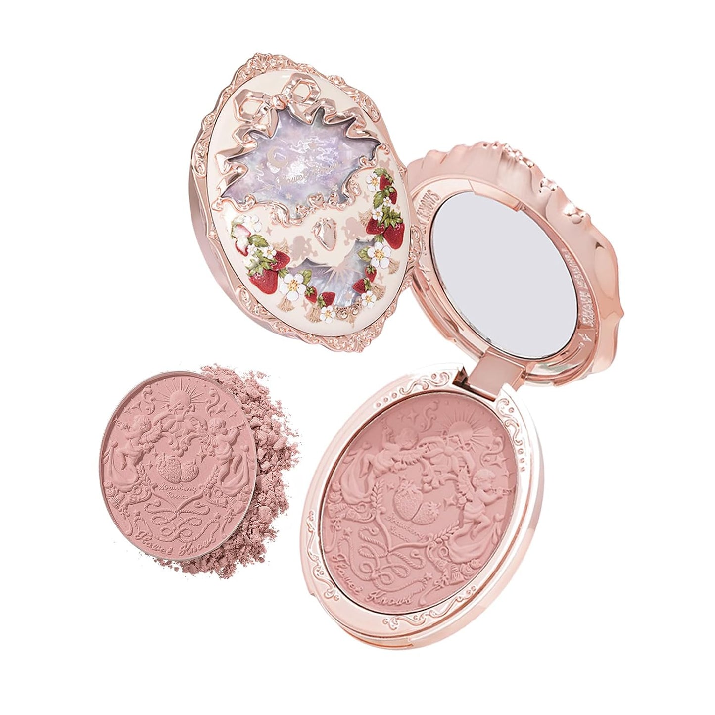 Flower Knows - Strawberry Rococo Embossed Blush