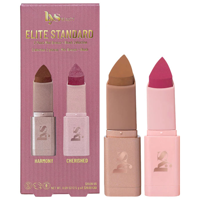 LYS Beauty  Mini Elite Standard 2-piece Bronze + Blush Collection **BAJO-PEDIDO**