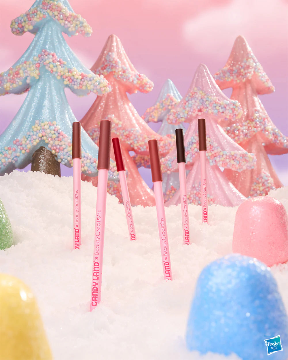 Beauty Creations - Candy Land Sweet Tooth Wooden Lip Liner Set