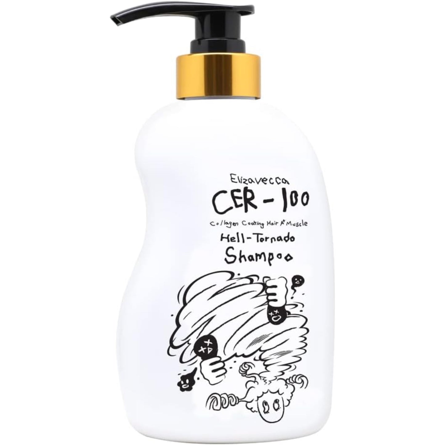 Elizavecca - CER-100 Collagen Coating Hair A+ Muscle Helltornado Shampoo