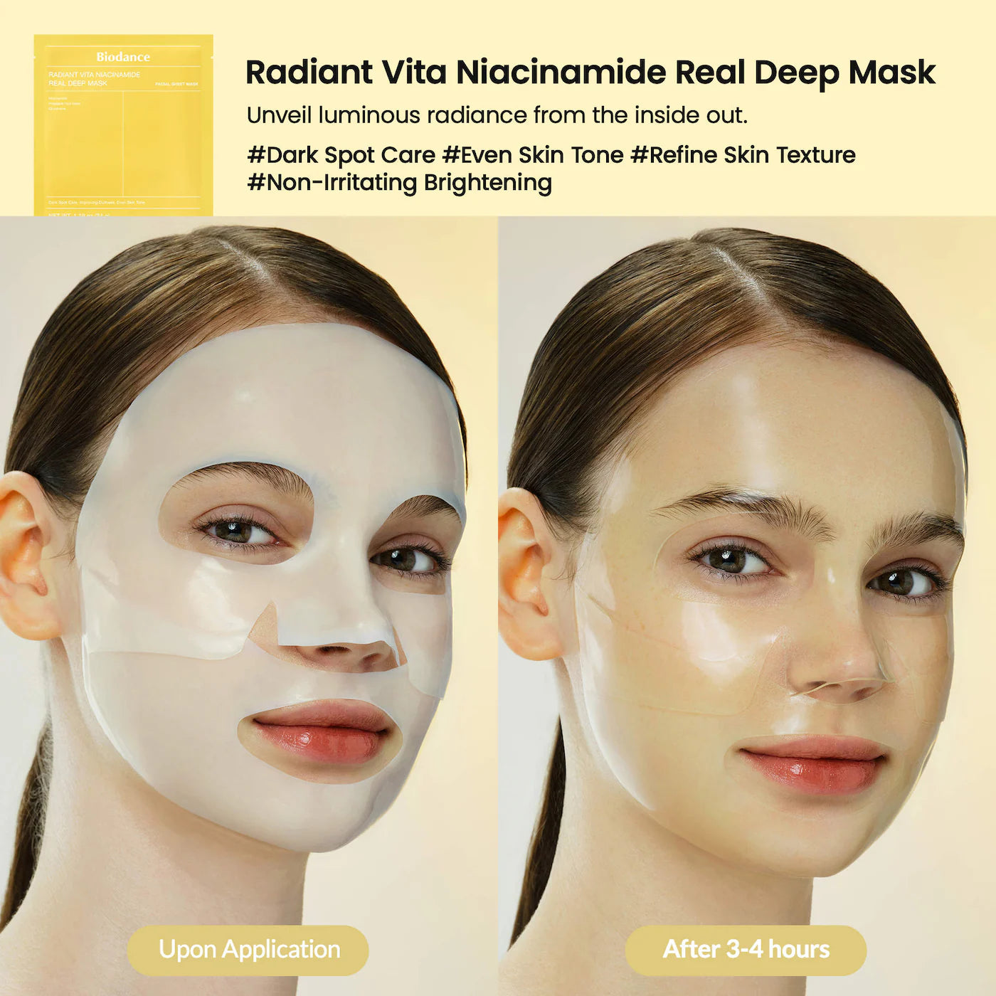 Biodance - Real Deep Mask Gift Set - 4 Masks for Pore Care, Hydration, Calming and Dark Spot Treatment **BAJO-PEDIDO**
