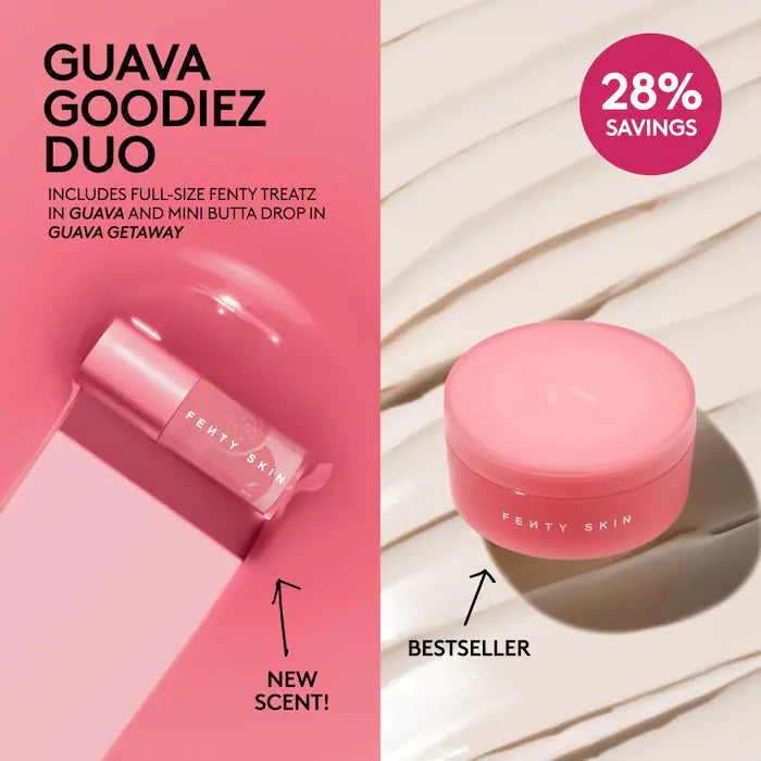 Fenty Beauty by Rihanna - Guava Goodiez - Guava Lip + Mini Butta Drop Set **BAJO PEDIDO**