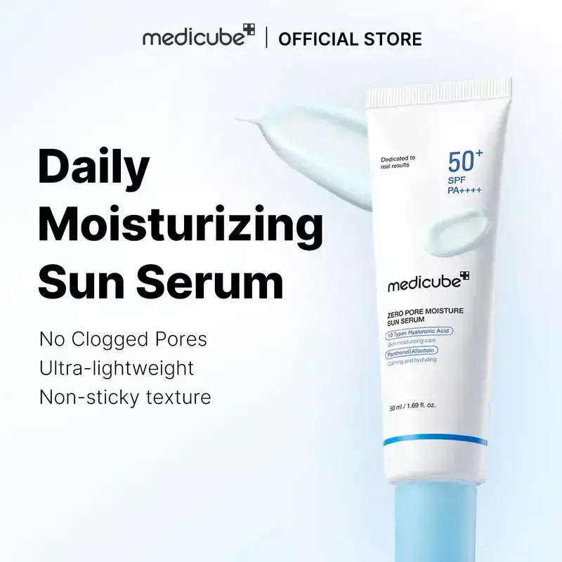 Medicube - Zero Pore Moisture Sun Serum SPF50+ PA++++