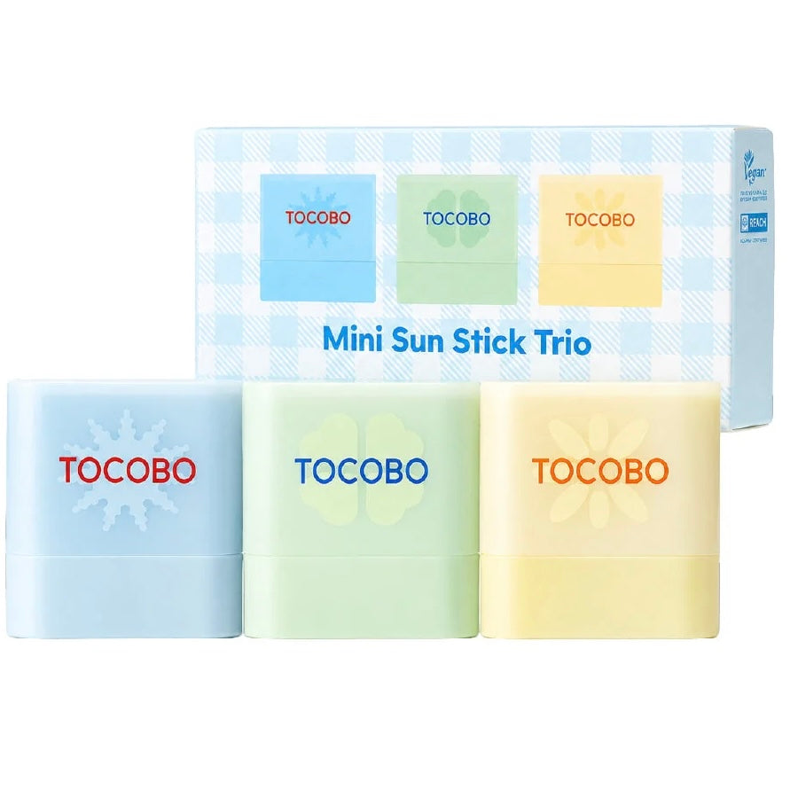 TOCOBO - Mini Sun Stick Trio (Cotton+Cica+Vita)