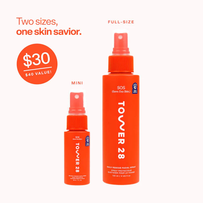 Tower 28 Beauty - SOS Hypochlorous Acid Spray Duo Skincare Set **BAJO PEDIDO**