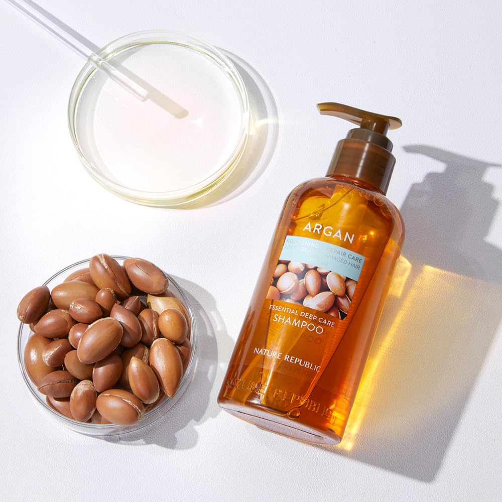 Nature Republic - Argan Essential Moisture Repairing Shampoo