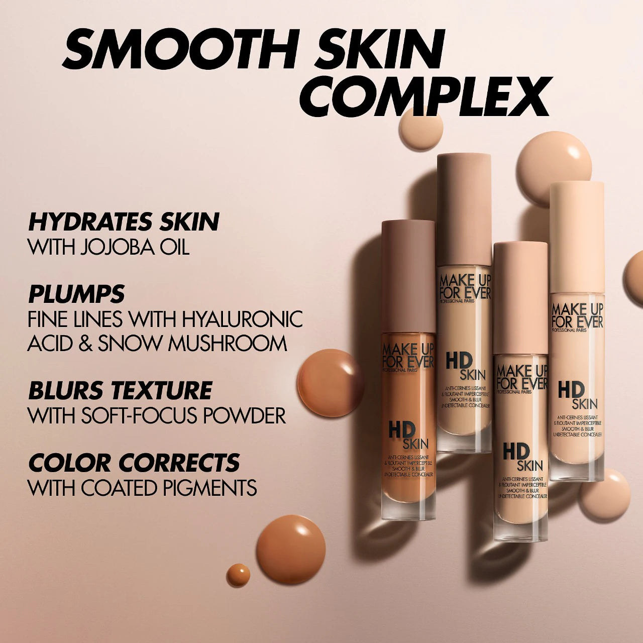 MAKE UP FOR EVER  HD Skin Smooth & Blur Undetectable Under Eye Concealer **BAJO-PEDIDO**