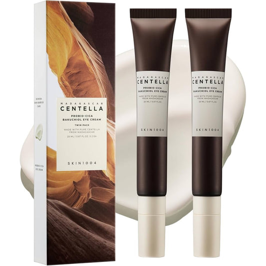 SKIN1004 Madagascar Centella - Probio-Cica Bakuchiol Eye Cream Twin Pack Set 20ml