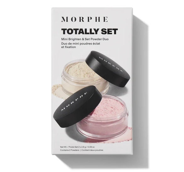 Morphe - Totally Set Mini Brighten & Set Powder Duo