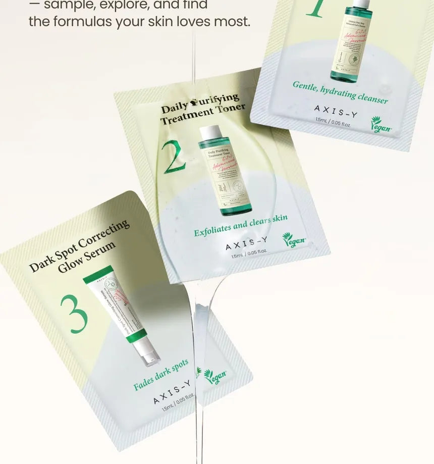 AXIS Y - 9 Step Sachet Bundle Set