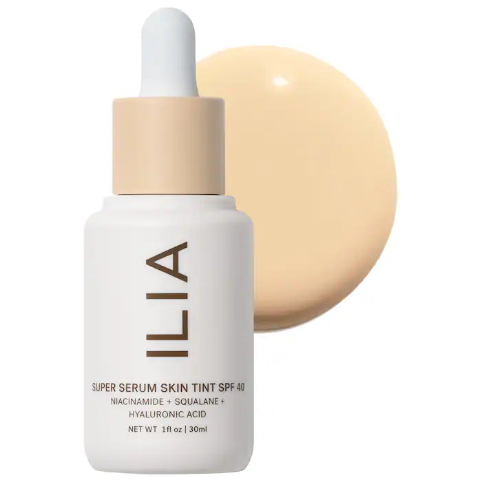 ILIA -Super Serum Skin Tint SPF 40 Skincare Foundation **BAJO-PEDIDO**
