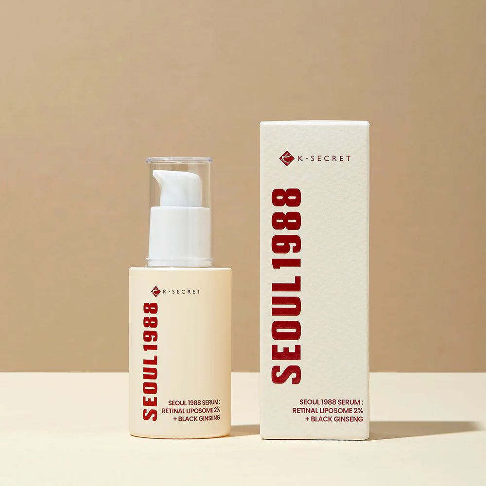 KSECRET - Sérum Facial SEOUL 1988 Serum: Retinal Liposome 2% + Black Ginseng