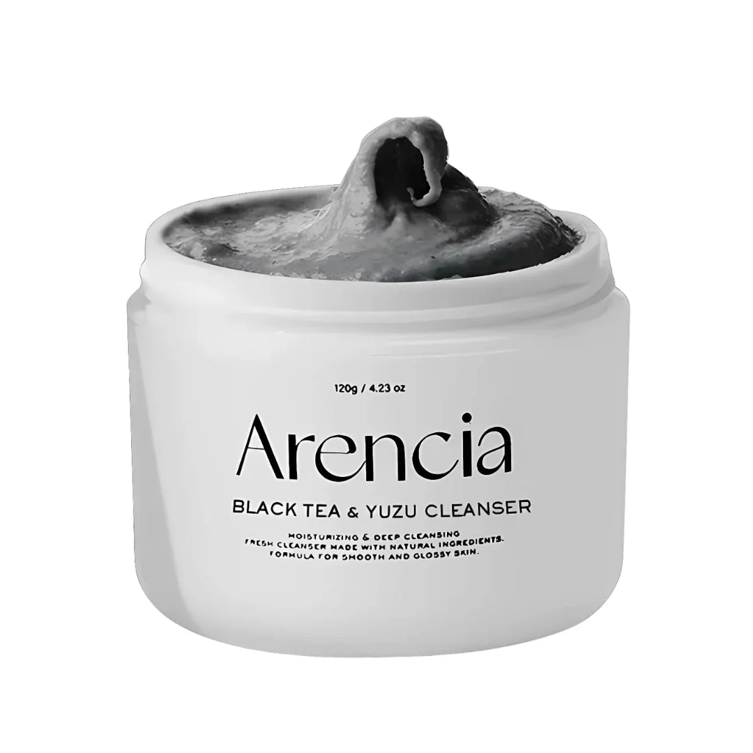 Arencia - Facial Black Tea Rice Mochi Cleanser