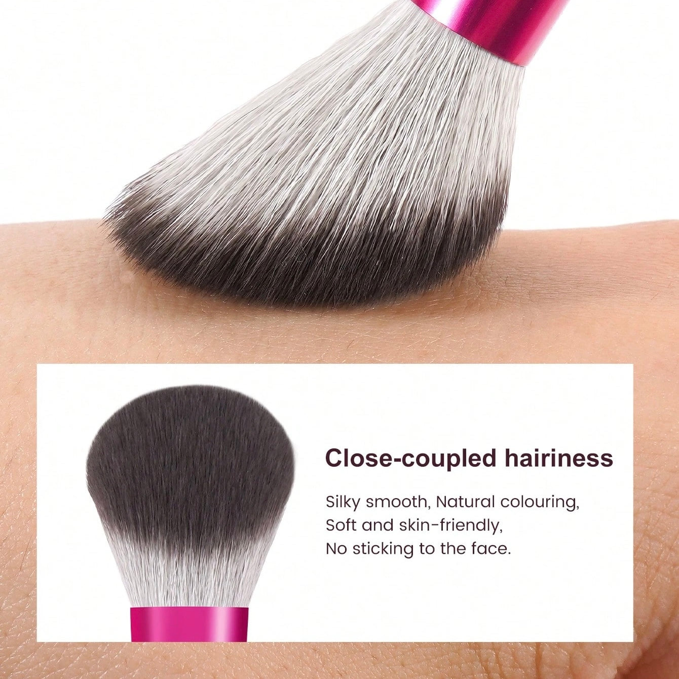 MAANGE - Brochas de Maquillaje Profesional para Rubor/Polvo