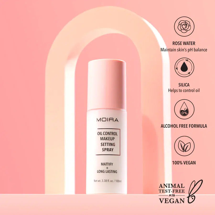 Moira - Oil Control Makeup Setting Spray
