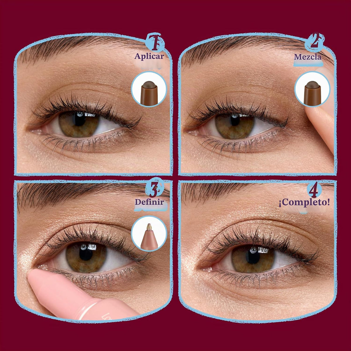 fwee  - Sombra de ojos de doble colorante de larga duración