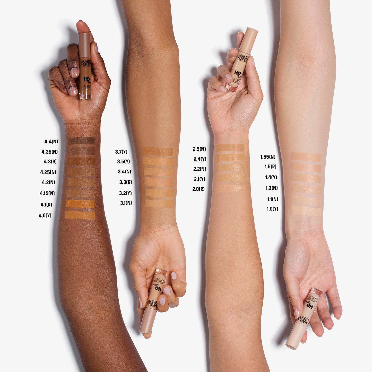 MAKE UP FOR EVER  HD Skin Smooth & Blur Undetectable Under Eye Concealer **BAJO-PEDIDO**