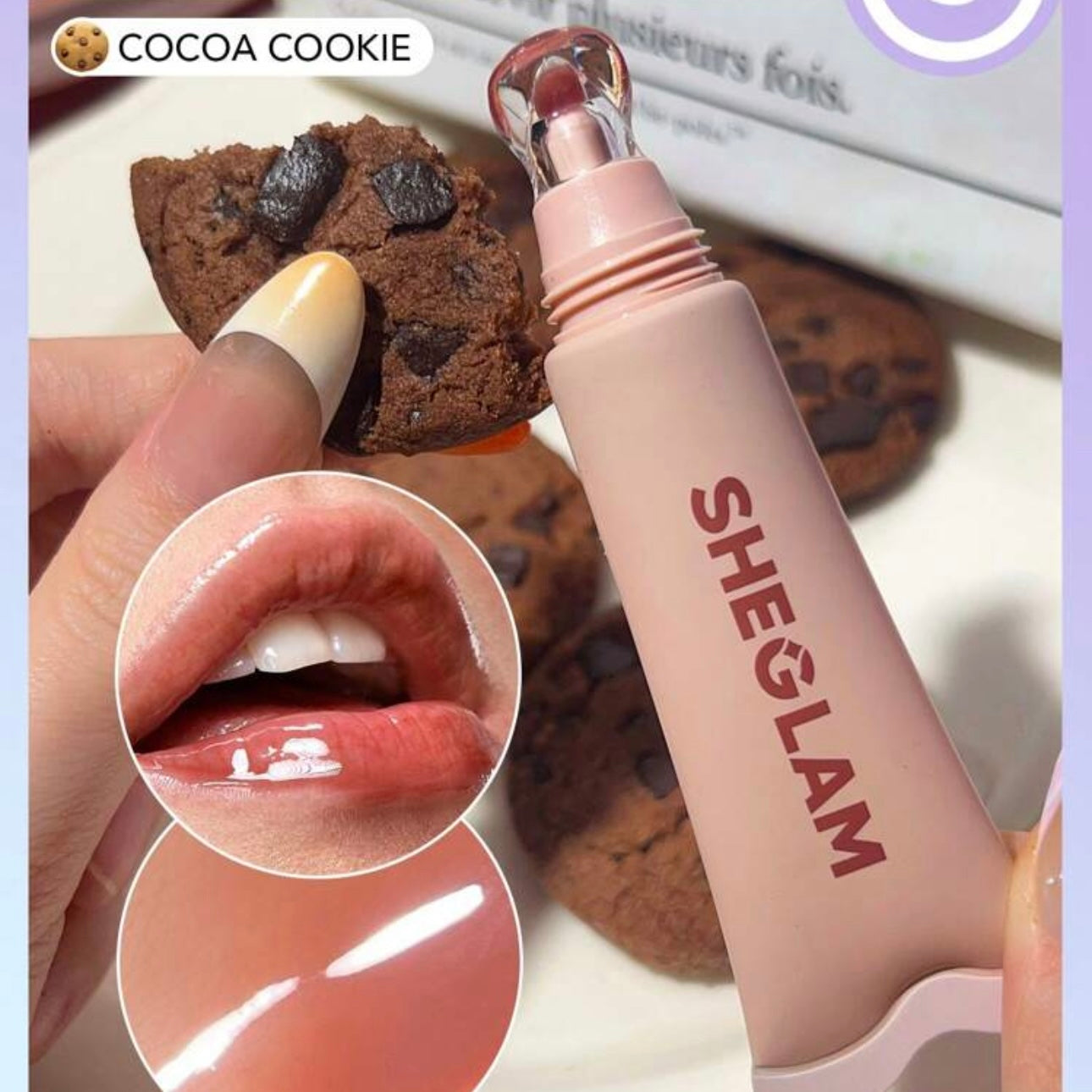 Sheglam - Bálsamo Labial Crystal  Glaze Moisturizing Lip Care