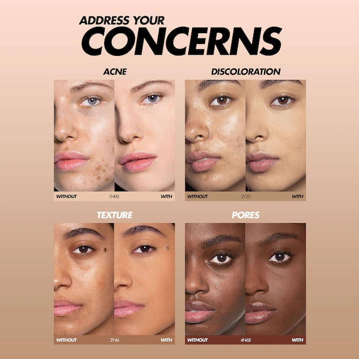 MAKE UP FOR EVER - HD Skin Waterproof Natural Matte Foundation **BAJO-PEDIDO**