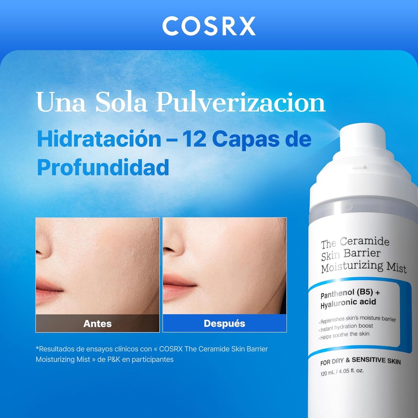 COSRX - The Ceramide Skin Barrier Moisturizing Mist
