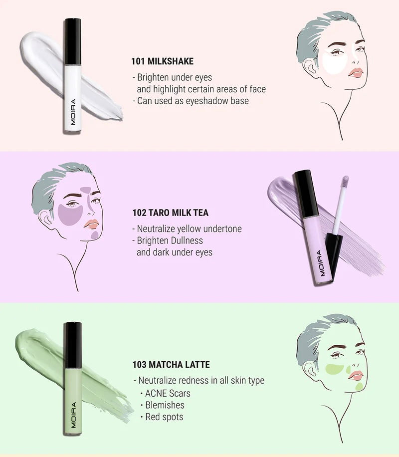 Moira - Lavish Color Correcting Concealer