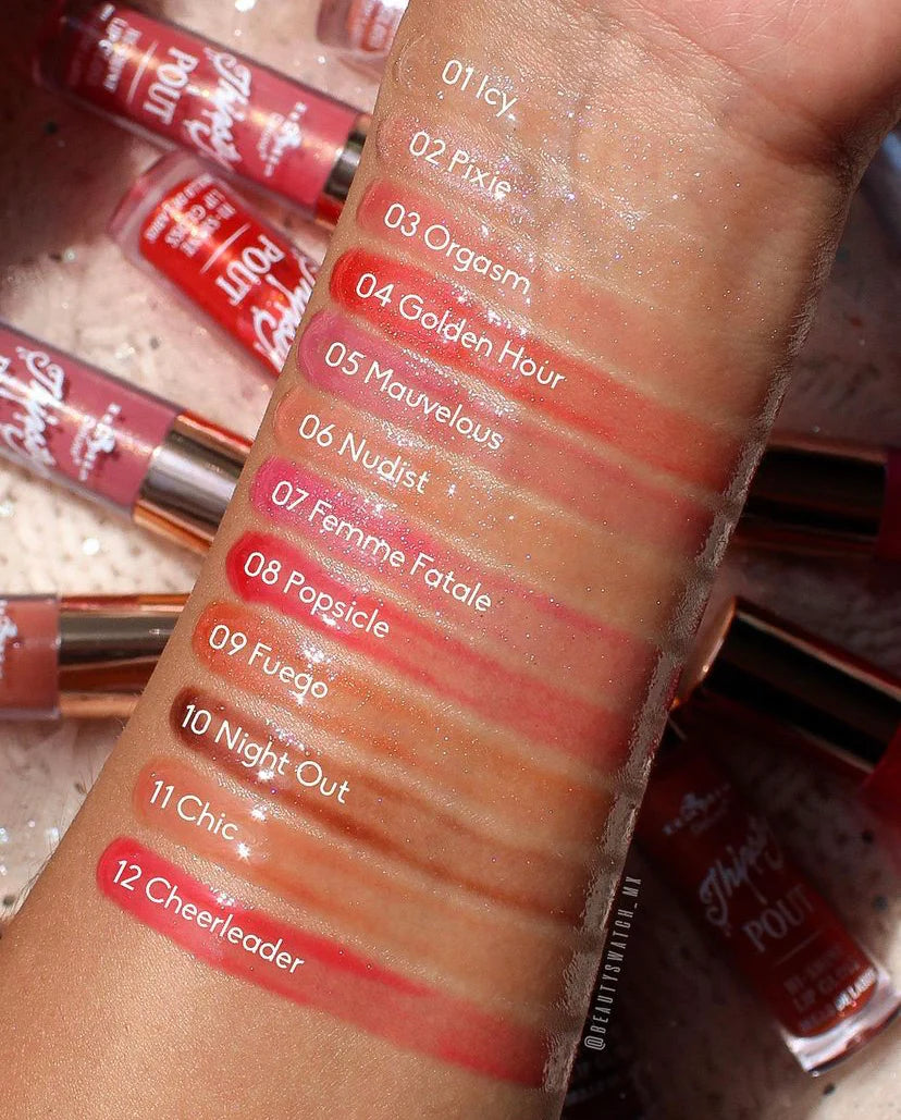 Thirsty Pout Hi-Shine Lip Gloss - Italia Deluxe
