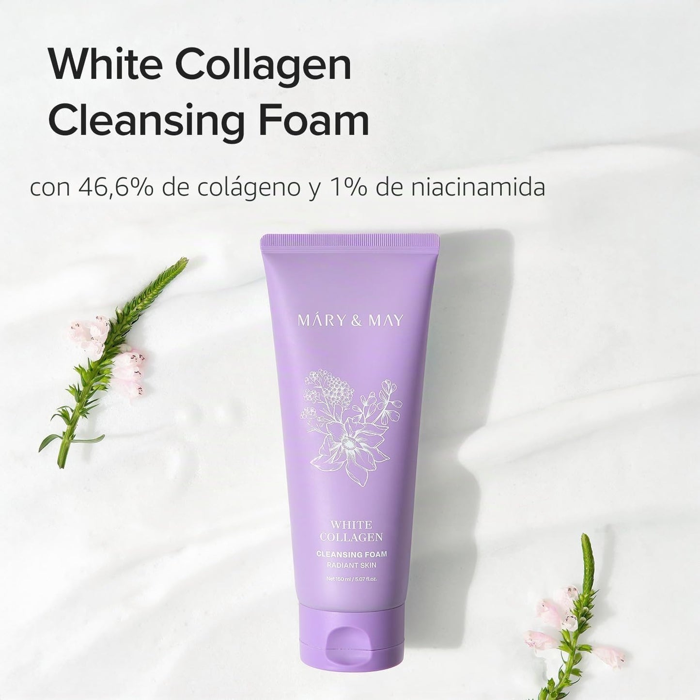 Mary&May - White Collagen Cleansing Foam