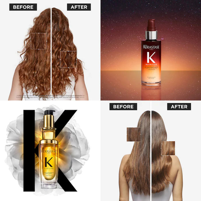 Kérastase - Mini Elixir Ultime Hair Oil & 8H Magic Night Serum Hair Gift Set**BAJO-PEDIDO**