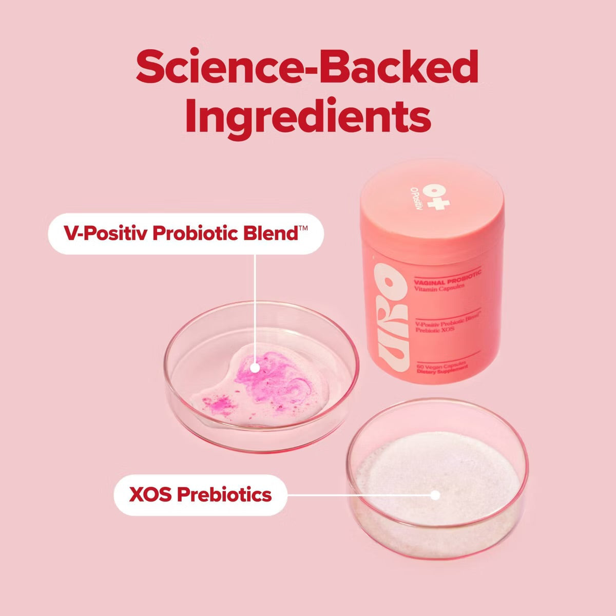 O Positiv - URO Vaginal Vegan Probiotic **BAJO-PEDIDO**