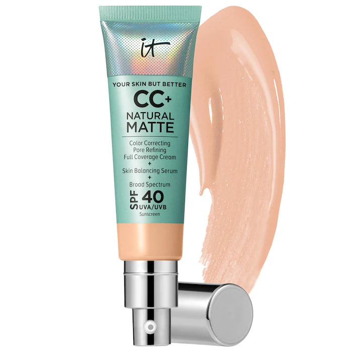 IT Cosmetics - CC+ Cream Natural Matte Foundation with SPF 40 *BAJO-PEDIDO**