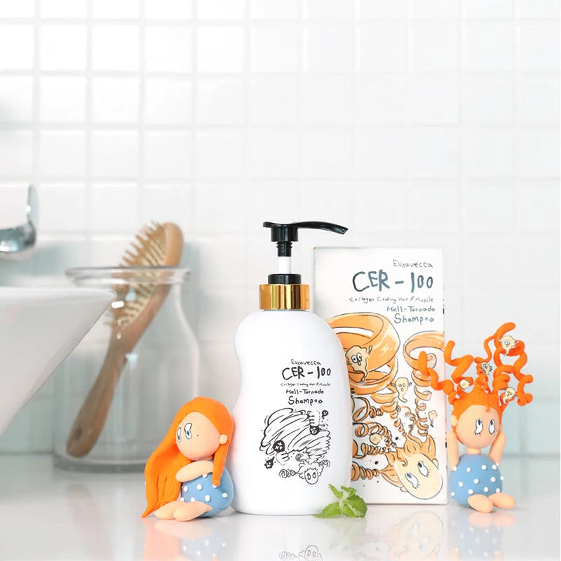Elizavecca - CER-100 Collagen Coating Hair A+ Muscle Helltornado Shampoo