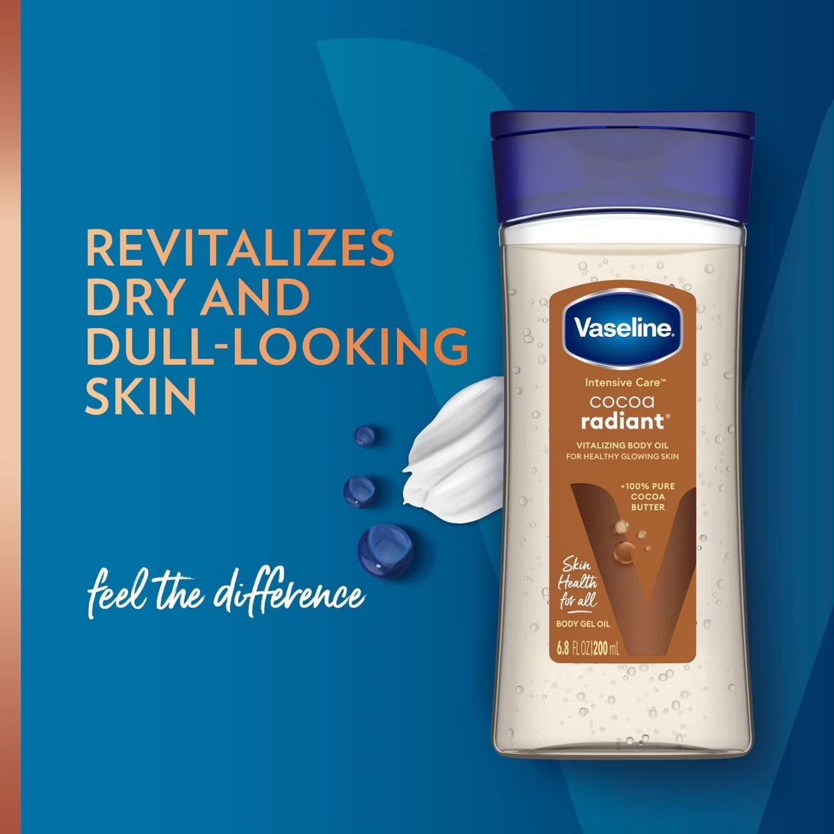Vaseline - Intensive Care Cocoa Radiant Vitalizing Body Oil Gel