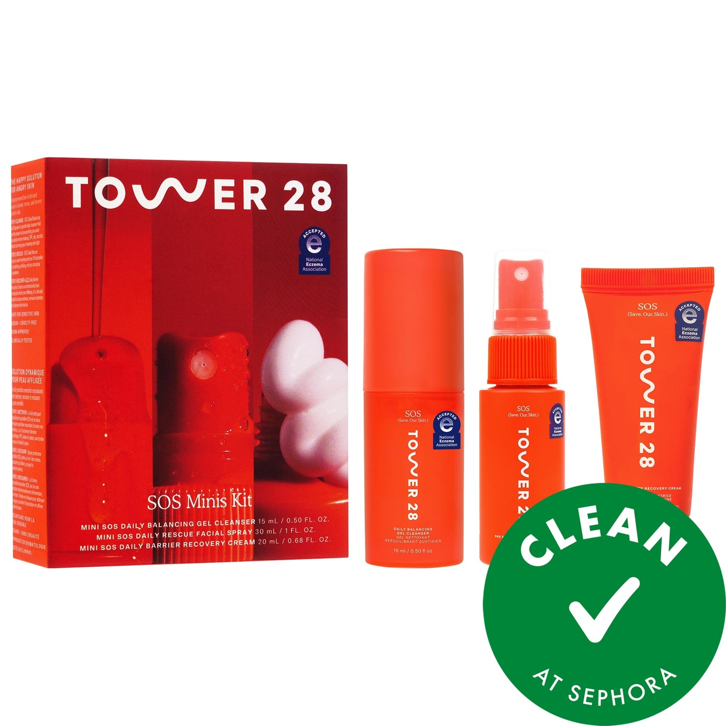 Tower 28 Beauty - Mini SOS Skincare Bestsellers Set