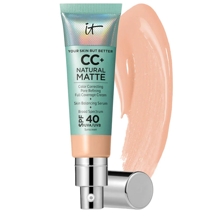 IT Cosmetics - CC+ Cream Natural Matte Foundation with SPF 40 *BAJO-PEDIDO**