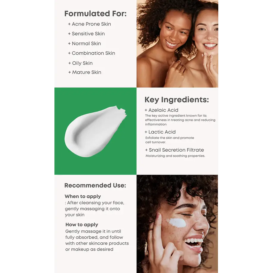 NINELESS - A-Control Azelaic Acid Cream