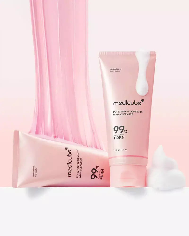 Medicube - PDRN Pink Niacinamide Whip Cleanser