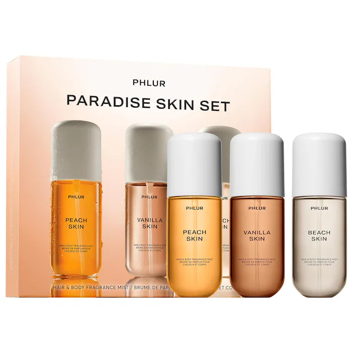 PHLUR - Paradise Skin Hair and Body Fragrance Mist Set **BAJO-PEDIDO**