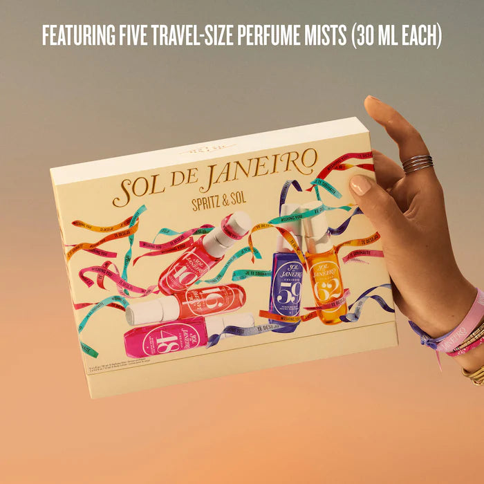 Sol de Janeiro  Spritz & Sol Cheirosa Mini Perfume Mist Gift Set **BAJO-PEDIDO**