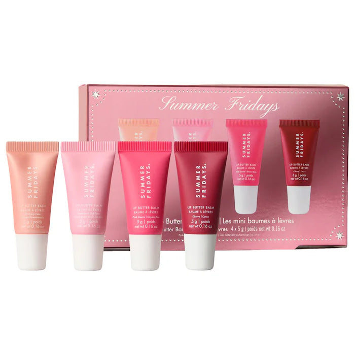 Summer Fridays - The Lip Butter Balm Minis - Pink Set **BAJO-PEDIDO**