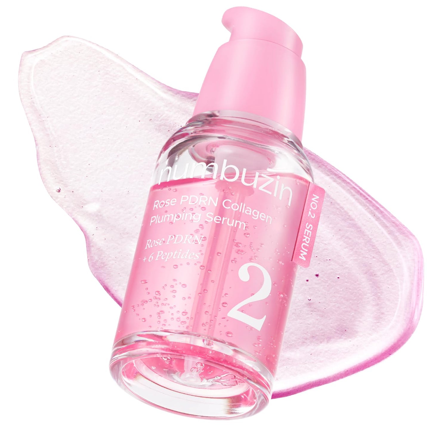 numbuzin Suero No.2 | Rose PDRN Collagen Plumping Serum | Brillante **BAJO-PEDIDO**