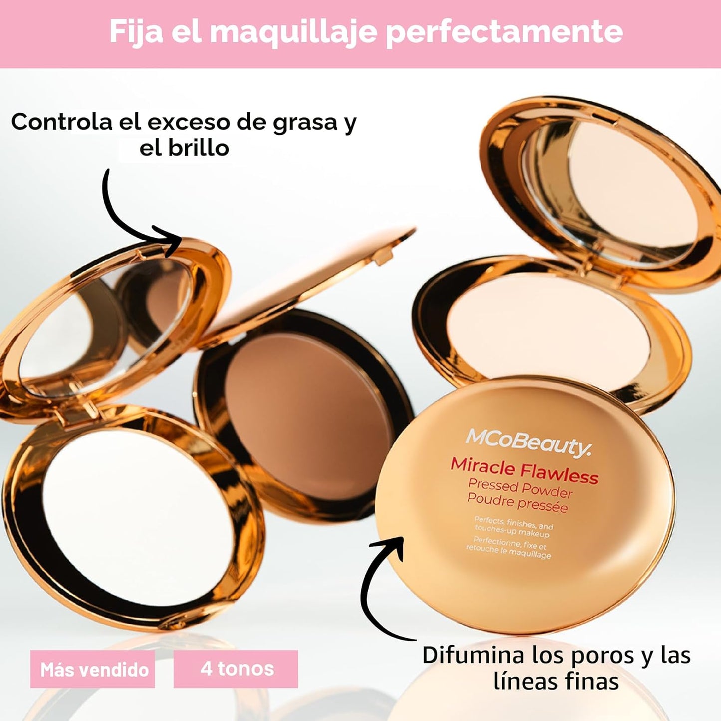 MCoBeauty - Miracle Flawless Pressed Powder