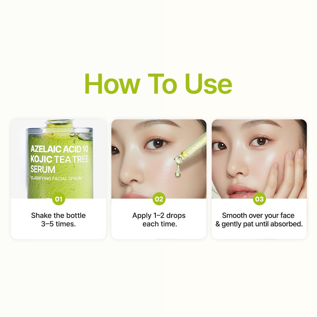 Purito - Azelaic Acid 10 Kojic Tea Tree Serum