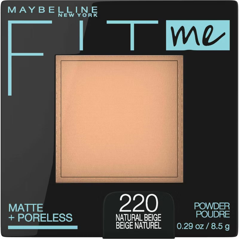 Maybelline - Fit Me Matte + Poreless Pressed Face Powder Makeup **BAJO-PEDIDO**